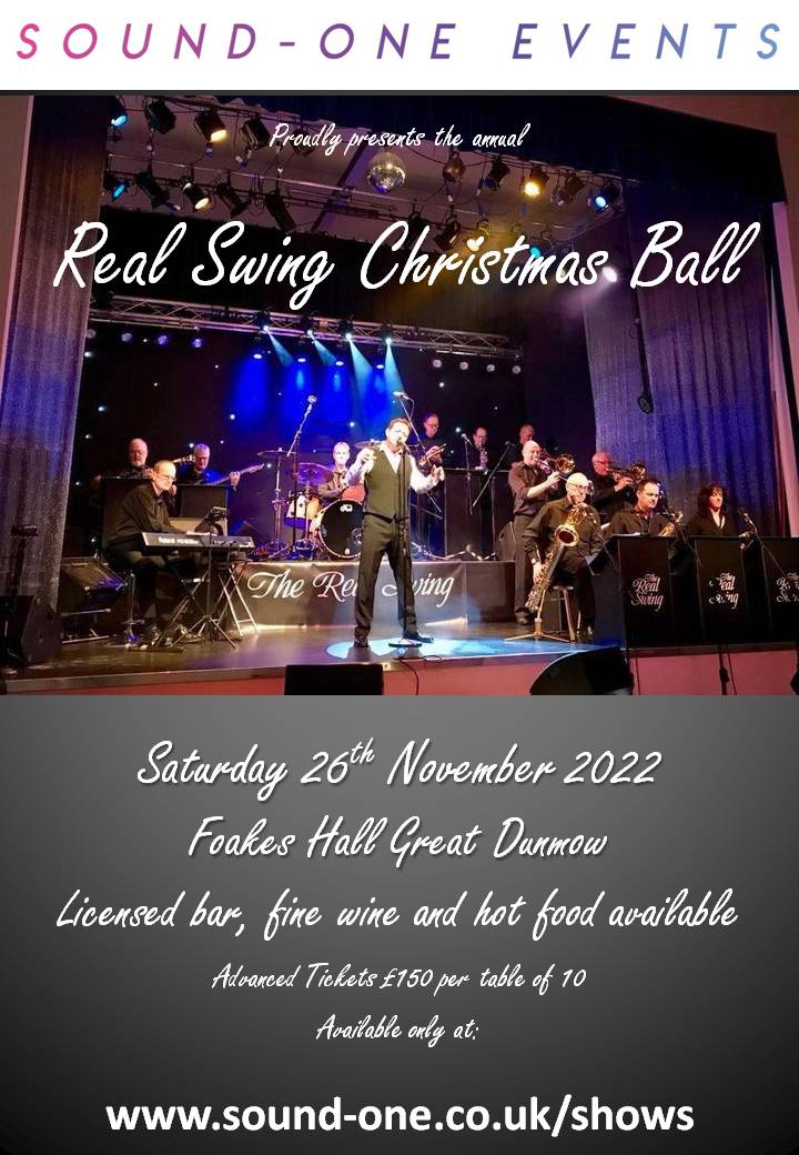 The Real Swing Christmas Ball Great Dunmow Discover Uttlesford