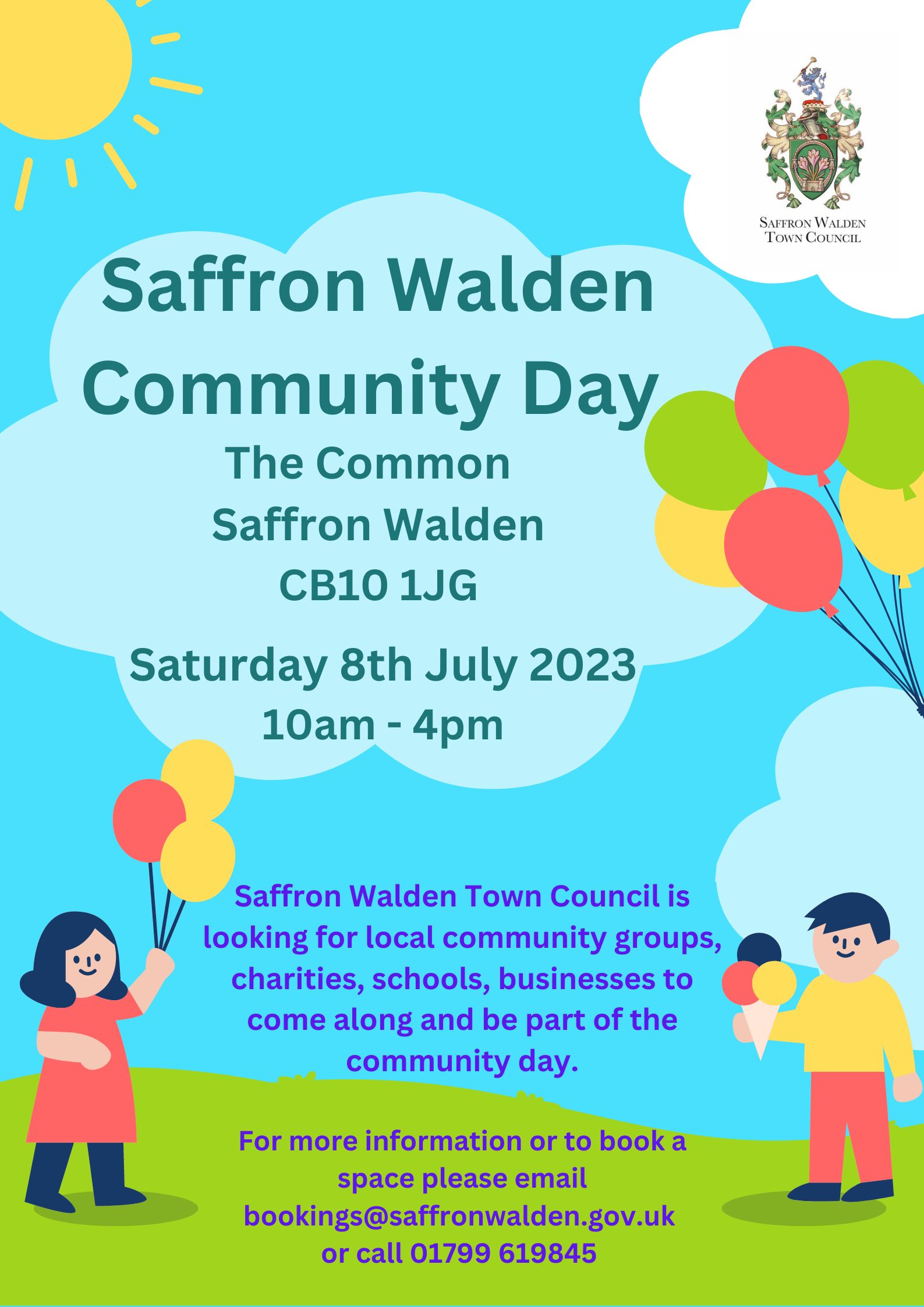 Saffron Walden Community Day Discover Uttlesford
