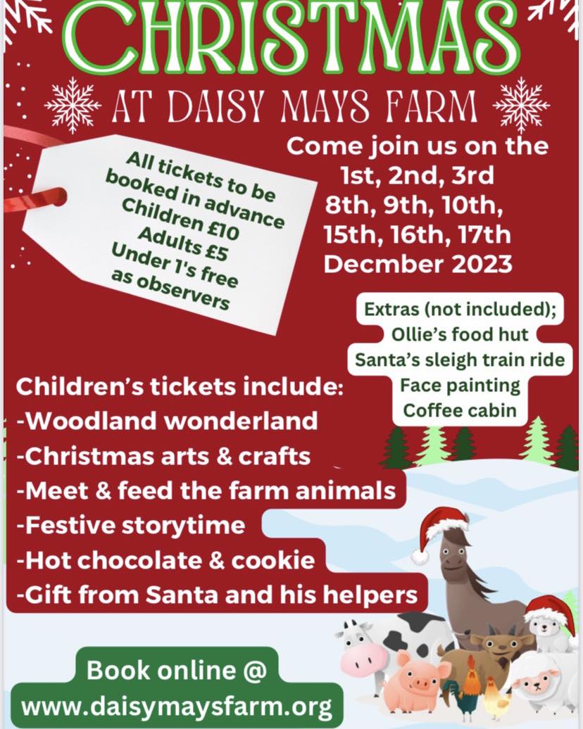 Christmas at Daisy May's Farm Discover Uttlesford